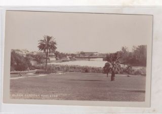 Vintage Postcard Elder Gardens Adelaide Gordon Walker Real Photo 1900s