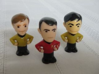 Star Trek 50th Anniversary Chibis,  Scotty,  Sulu,  Nurse Chapel & Chekov