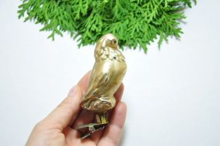 Dove Bird Birdie Russian Vintage Glass Christmas Ornament Christmas/new Year