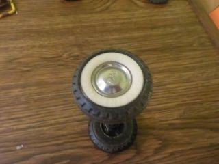 Vintage Ny - Lint Truck 2 Tires 2 Whitewall 2 Ford Hub - Cap 1 Axle 8.  19.  5
