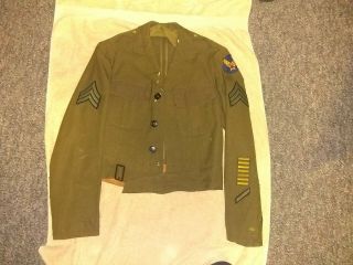 Ww2 Wwii Ike Jacket U.  S.  Military Uniform