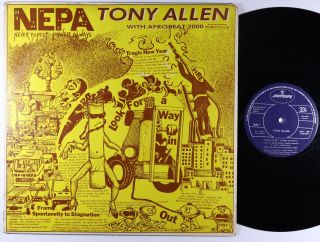Tony Allen & Afrobeat 2000 - N.  E.  P.  A.  Lp - Mercury Nigeria