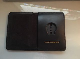 York City Detective Family Member Mini Bi Fold Wallet Id Holder