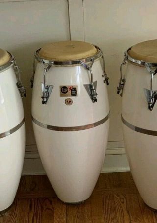 Lp Vintage Fiberglass Conga Drum Quinto 9 " Patato Valdes 1983