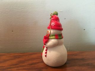 2005 Hallmark Keepsake Christmas Ornament A Happy Little Snowman Stocking Hat 3