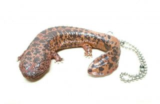 Kitan Club Nature Techni Colour Japanese Giant Salamander Lizard Keychain Figure