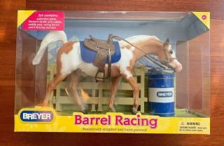 Breyer 61057 Classics Barrel Racing Horse Set Nib
