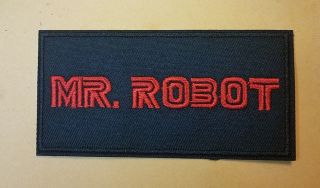 Mr.  Robot Logo 4 Inch Patch