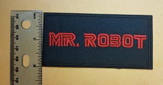 Mr.  Robot Logo 4 inch patch 2
