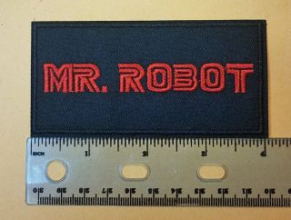 Mr.  Robot Logo 4 inch patch 3