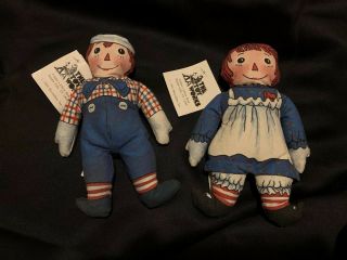 Vintage Raggedy Ann & Andy Doll Toy 1991