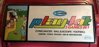 Vtg 1970s? Play - Kit 3 Games In 1 by Cosom 2