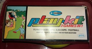 Vtg 1970s? Play - Kit 3 Games In 1 by Cosom 3