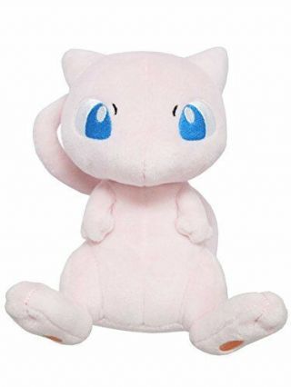 Sanei Pokemon All Star Series Pp20 Mew Stuffed Plush,  6.  5 "