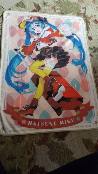 Taito Hatsune Miku Art Blanket