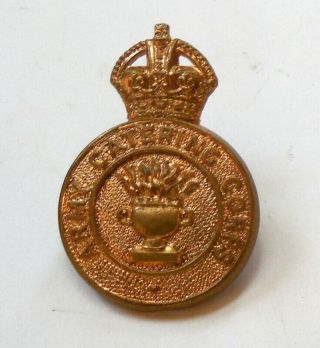 World War Ii Era British Army Catering Corps.  Cap Badge