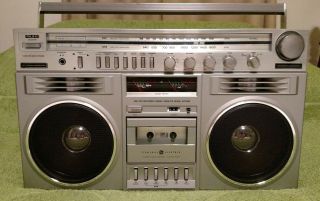 General Electric 3 - 5259a Vintage Boombox - Ge,  Blockbuster,  Ghetto Blaster,  Radio