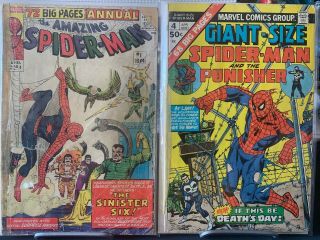 The Spider - Man Annual 1 First Appearance Of The Sinister6 Giant - Size 4