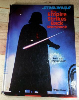 Star Wars The Empire Strikes Back Storybook 1980 Hardcover Random House Vintage