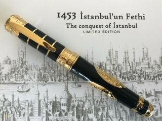 Omas 1453 The Conquest Of Istanbul Roller Ball Lim.  Ed Fantastic Pen Msrp $3550
