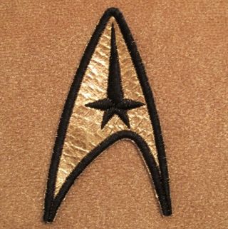Star Trek Tos Series Uniform Patch - Command Enterprise Insignia Kirk