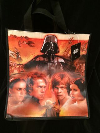 Star Wars Skywalker Family 12 " X 13 " Reusable Bag Nwt