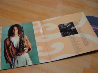 KENNY G BREATHLESS 1992 KOREA 2 VINYL LP 12 