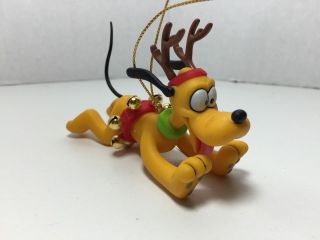 Grolier Disney Pluto Christmas Ornament Sleigh Bells 26231 111 Kj111716