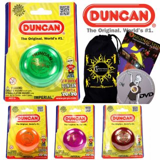 Duncan Imperial Classic Yoyo Ideal For Kids And Beginners,  75 Tricks Dvd,  Bag