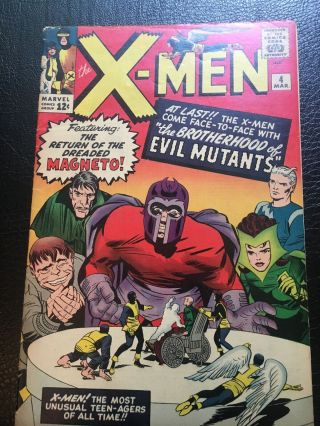 The X - Men 4 12 Cent Marvel Comic