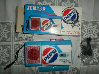 Vintage Cassette Edition Pepsi Tape Recorder _ Junior