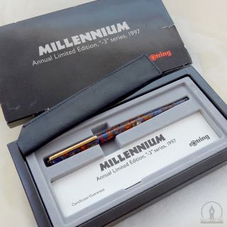 Rotring Artpen Millennium Limited Edition 1997 Fountain Pen 1.  5mm Nib 3