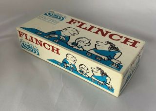 Vintage 1963 Parker Brothers,  Flinch Card Game Complete