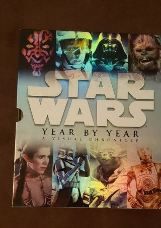 Star Wars Year By Year A Visual Chronicle Hardcover History 1977 - 2009 Lucas