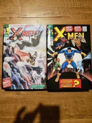 The X - Men Omnibus Vol 1 & Vol 2 Hc Marvel Oop Hardcover Stan Lee Jack Kirby