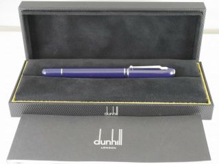 Dunhill Sidecar Blue St Rollerball Pen