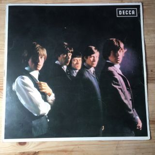 Rolling Stones 1st Album Self Titled German Lp Decca Blk 16 300 - P Vinyl Record