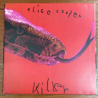 Alice Cooper Killer Lp Album Record 1st Uk - Nm/nm K56005 Warner Bros A1/b1