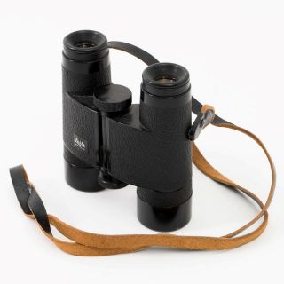 Vintage Leitz Leica 8x32 Trinovid Binoculars with Leather Case Wetzlar Germany 2