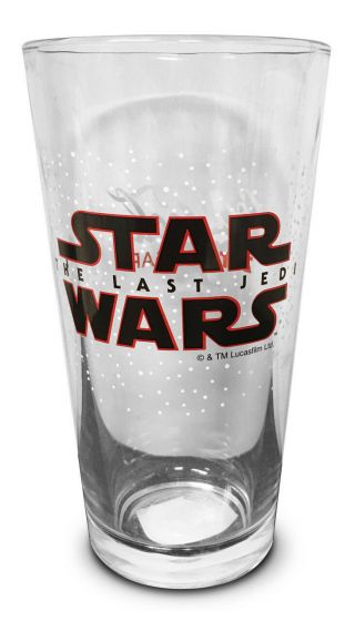 Star Wars: The Last Jedi Movie Theater Exclusive 16 Oz Pint Glass