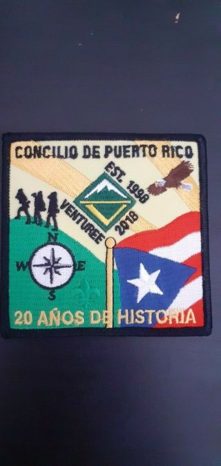 Venturee 1998,  20 Anos De Historia,  Boy Scouts,  Puerto Rico