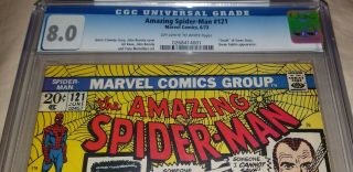 Spiderman 121 8.  0 Cgc Marvel Comics
