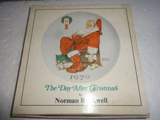 Vintage Norman Rockwell Museum Christmas 1979 Day After Christmas Plate 3