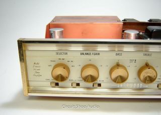 Vintage Sherwood S - 5500 Integrated Tube Amplifier / 7591 / K02041 - KT 2
