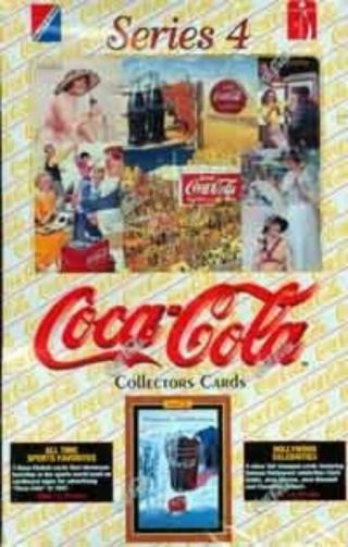 Coca Cola Coke Series 4 Trading Card Box