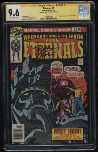 Eternals 1 Cgc 9.  6 Ow - W Pgs Ss Sig Series Signature Marv Wolfman 1st Apperance