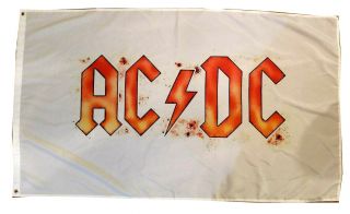 Ac/dc Flag Music Banner 3x5ft Man Cave