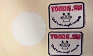 2 MR.  Robot tv patches RAMI Malek Slater COMPUTER REPAIR 1 c.  s.  i.  Decal Doubt It 3