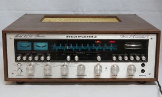 Vintage Marantz 4230 Receiver 2 Quadradial 4 Stereo Wood Cabinet Dolby System