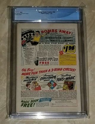 TERRY TOONS COMICS 50 TIMELY 1946 CGC 8.  0 OW/W FIRST APPEARANCE HECKLE & JECKLE 2